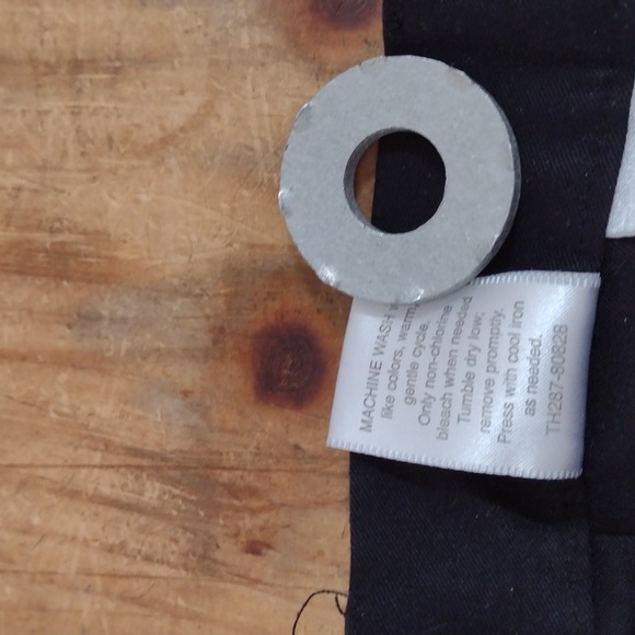 Pendleton Vintage Black High Rise Straight Leg Dress Pants Size 8 - Picture 10 of 11